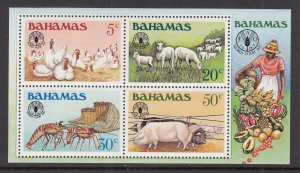 Bahamas 503a Souvenir Sheet MNH VF