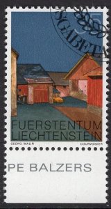 Liechtenstein   #640   cancelled  1978  buildings  35rp