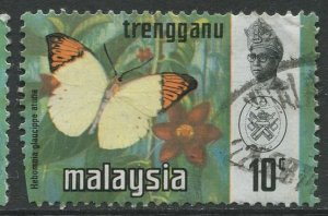 STAMP STATION PERTH Trengganu #100  Sultan Ismail Butterfly Type Used 1971