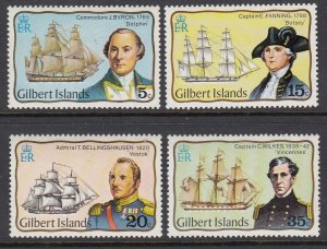 Gilbert Islands 296-9 Explorers mint