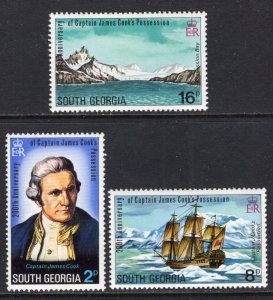 South Georgia 41-43 MNH VF