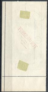 Canada #RS15 10lb Blue 1883 Snuff Stamp Montreal Division VF-75 Mint