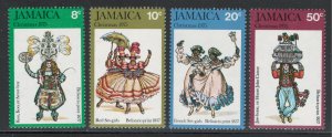 Jamaica 1975 Christmas Scott # 402 - 405 MNH