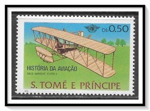 St Thomas #528 History Of Aviation MNH