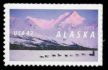 PCBstamps   US #4374 42c Alaska Statehood, MNH, (14)