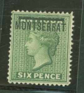 Montserrat #2 Unused Single