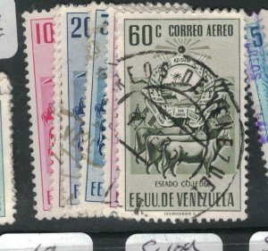 Venezuela Cojedes Arms SC C529-34 VFU (8dwi)