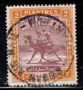 SUDAN Scott 86 used Camel Mail stamp nice cancel