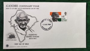 Great Britain. First Day Cover for the Centenary of the Birth of Mahatm...