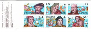 Spain #2536a Complete Booklet  MNH CV $3.00  (X7732)