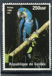 Guinea 1998 EXOTIC BIRDS PARROT Stamp Perforated Mint (NH)