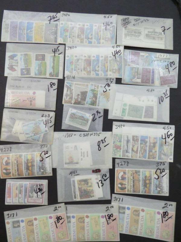 EDW1949SELL: Bermuda Sehr Sauber Alle VF MNH Sammlung von Cplt Sets Katze