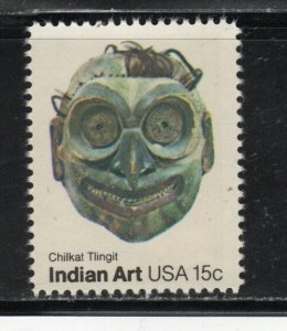 1835 * CHILKAT TLINGIT TRIBE ~ AMERICAN FOLK  ART *  U.S. Postage Stamp MNH