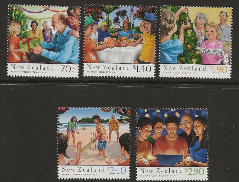 New Zealand 2484-88   2013  set  5 VF MInt NH