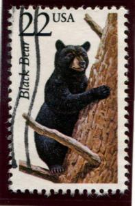 2299 US 22c Black Bear, used