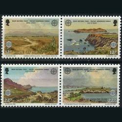 ISLE OF MAN 1986 - Scott# 306-7 Europa Set of 4 NH