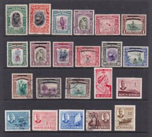 North Borneo a small M&U lot 1930-1950