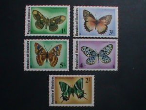 MALDIVES COLORFUL BEAUTIFUL LOVELY BUTTERFLY-KITES MNH SET VERY FINE