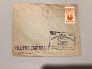 Panama 1937 Jubileo Cuerpo de Bomberos  Postal cover Ref 64651 