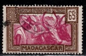 Madagascar - #158 Hova with Oxen - Used