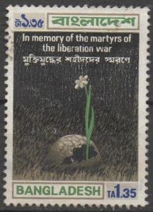 Bangladesh 1973, 1t.35p Martyrs, used (A44)