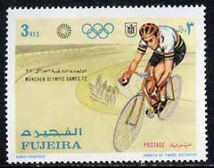 Fujeira 1971 Cycling 3r from Munich Olympic Games perf se...