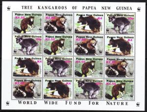 PAPUA NEW GUINEA — SCOTT 1049//1303 — WHOLESALE SETS/SHEETS — 9 SCANS — SCV $255