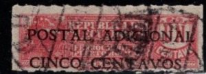 Ecuador - #RA44 Tobacco Stamp Surcharged - Used