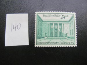 Germany 1940 MNH SC B169  SET VF/XF 36 EUROS (140)