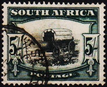South Africa. 1933 5s(Single) S.G.64b Fine Used