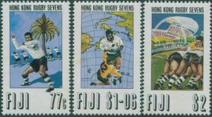 Fiji 1993 SG870-872 Rugby Sevens set MNH