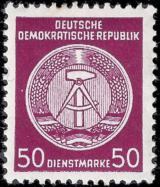 Germany DDR 1956 Sc O19, Mi D35 MNH