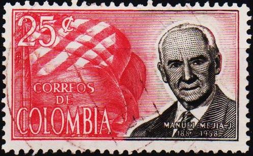 Colombia. 1965 25c S.G.1150 Fine Used