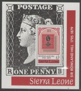 SIERRA LEONE SGMS621 1979 ROWLAND HILL MNH