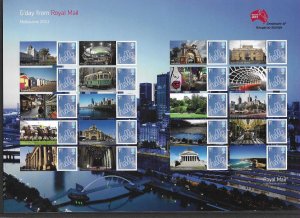 LS86 2013 Australia Melbourne Smiler sheet UNMOUNTED MINT