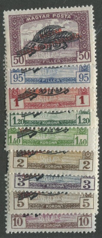 Hungary #322-330 Mint