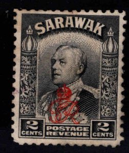 SARAWAK Scott 160 Used  Sir Charles Vyner Brooke stamp,