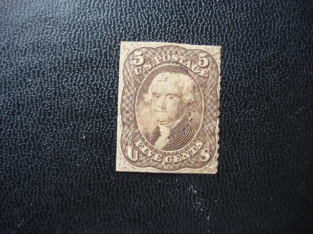 1861-66  SCOTT # 76  5 c  USED.  F/VF  SCV $ 150.00