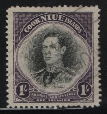 NIUE, 73, USED, 1938, GEORGE VI