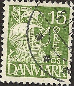 DENMARK -  #238B - Used - SCV-0.25