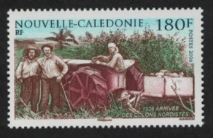 New Caledonia Tractor Arrival of Northern Colonists 180f 2006 MNH SG#1376