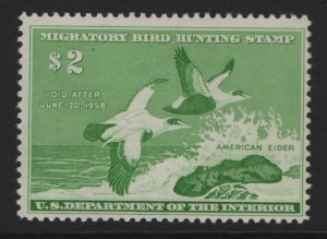 US, RW24, MNH, 1957, DUCKS