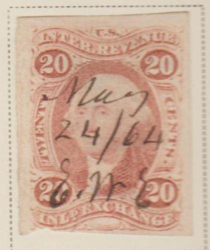 U.S. Scott #R42a Revenue Stamp - Used Single