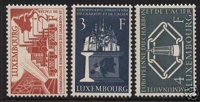 Luxembourg #315 - #317 VF Mint