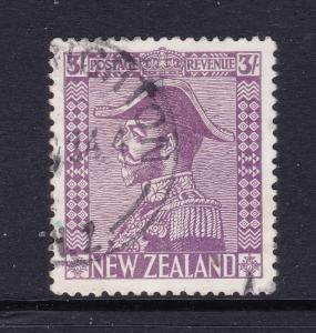 New Zealand a used KGV 3/- Admiral