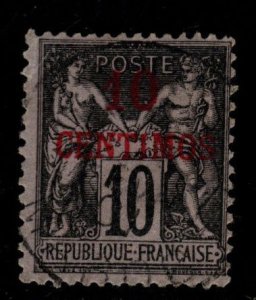 French Morocco Scott 3a Used Type 1 stamp SON cancel