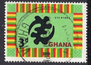 Ghana   #53   1959   used  3d. God`s Omnipotence