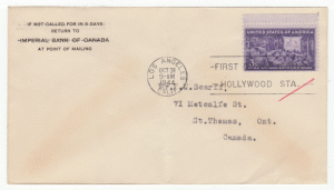 USA First Day Cover #  926 - 50th Anniversary of the Motion Picture - LA