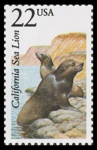 2329 Sea Lion North American Wildlife MNH single