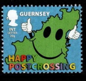 GUERNSEY SG1517 2014 POSTCROSSING MNH